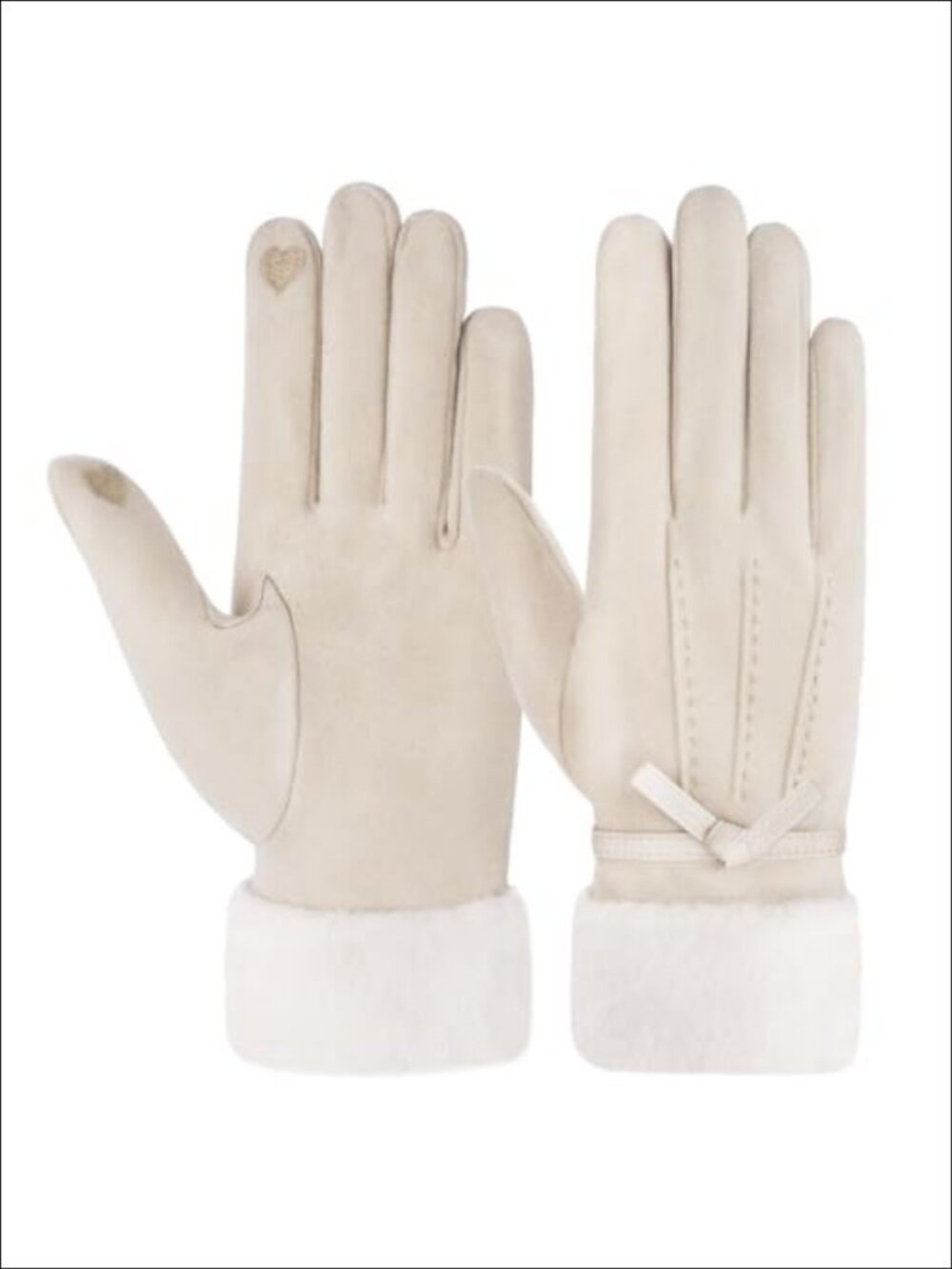 Womens Winter Gloves Touchscreen Fleece Lined Thermal Warm Gloves